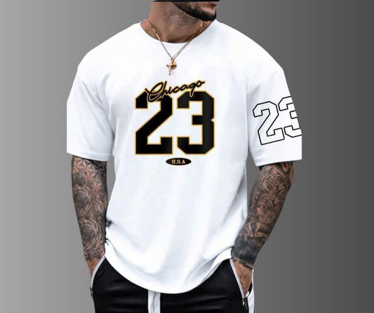 Chicago 23 Men's Stylish T-Shirt