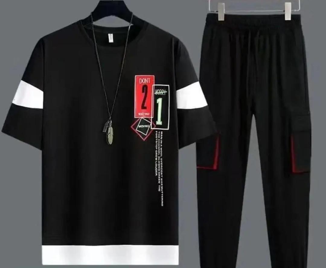 Product Name: 2 Pcs Men's Micro Interlock Graphic Sublimation Track Suit